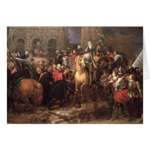 Eintritt von Henri IV in Paris, am 22. März 1594