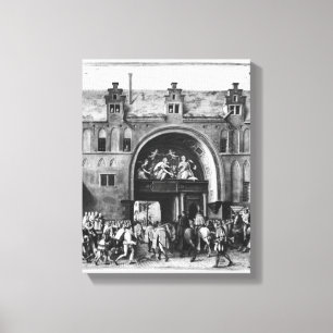 Eintritt von Hercule Francois von Frankreich Leinwanddruck