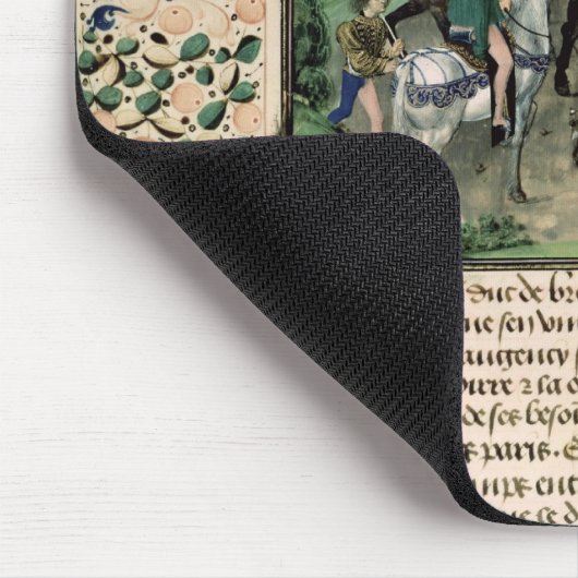 Eintritt von jungem Louis II von Anjou in Paris Mousepad (Ecke)