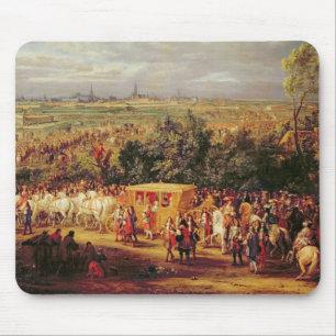 Eintritt von Louis XIV und von Marie-Therese von Mousepad