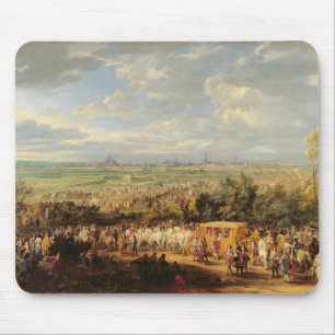 Eintritt von Louis XIV von Österreich im Arras Mousepad