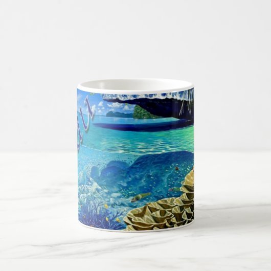 Eintritt zur See-Tasse Kaffeetasse (Mittel)