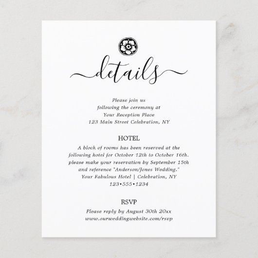 Eintrittskarte für antike Schwarz-Weiß-Details (Vorderseite)