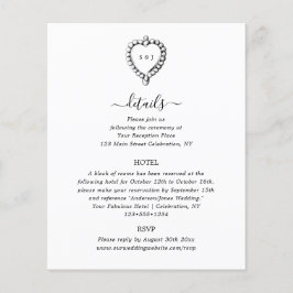 Eintrittskarte für antike Schwarz-Weiß-Details