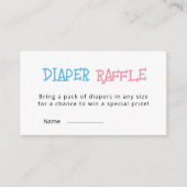 Eintrittskarte für das Geschlecht zur Aufdeckung d Begleitkarte (Vorderseite)