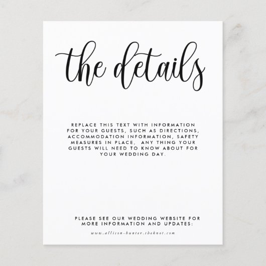 Eintrittskarte für das Hochzeitsstipendium Flyer (Vorne)