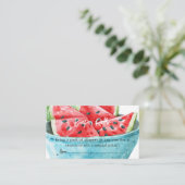 Eintrittskarte für das Raffelrad für Wasserfarben Begleitkarte (Stehend Vorderseite)