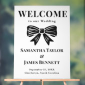 Eintrittskarte für die klassische Black Krawatte Acrylschild (Neutral)