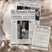 Eintrittskarte für niedliche Tageszeitungen Begleitkarte