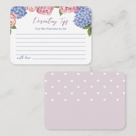 Eintrittskarte mit Tipps für Eltern. Begleitkarte (Vorne/Hinten)