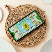 Eintrittskarte zum ersten Geburtstag der Heiligen  Einladung