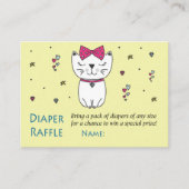 Eintrittskarten für das Windeln von Katzen oder Ki Platzkarte (Vorderseite)