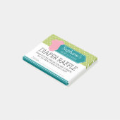 Eintrittskarten für Windsurfbretter - Kinderdusche Post-it Klebezettel (angewinkelt)