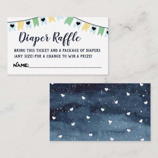 Eintrittskarten zum Winterwaldwinterwald Begleitkarte (Vorne/Hinten)