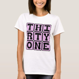 Einunddreißig, Nummer 31 T-Shirt