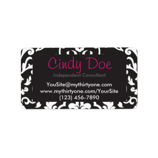 Einunddreißigjähriges genehmigtes Etikett Adressaufkleber