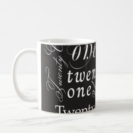 einundzwanzig kaffeetasse (Links)