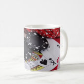 Einundzwanzig Spaten mit Chips Kaffeetasse (VorderseiteRechts)