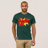 Einwand-grüner T - Shirt (Vorne ganz)