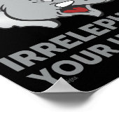 EINWAND ! IHRE EHRE UNBEDINGT! POSTER (Ecke)