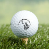 Einwanderer machen Amerika groß Golfball (Insitu T-Shirt)