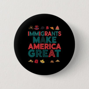 Einwanderer machen Amerika zum großen Feiertag für Button