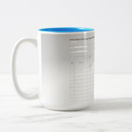 Einwanderer-Passagierliste Kaffeetasse