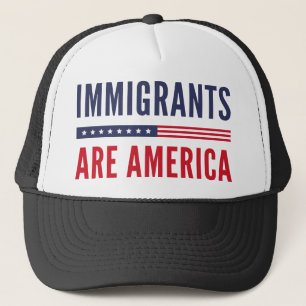 Einwanderer sind Amerika Truckerkappe