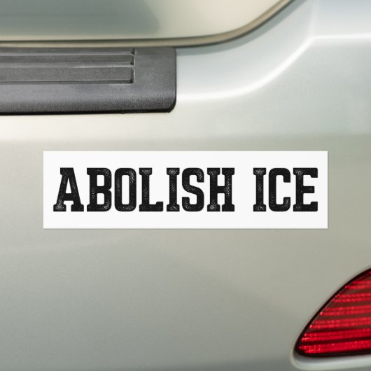 Einwanderung ICE abschaffen Autoaufkleber (Auf Auto)