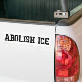 Einwanderung ICE abschaffen Autoaufkleber (Auf Lkw)