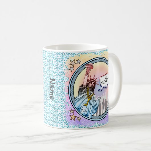 Einwanderungspolitik Kaffeetasse (VorderseiteRechts)