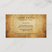 Einwanderungsrechtsanwälte Visitenkarte (Rückseite)