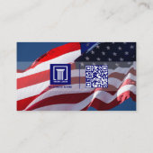 Einwanderungsstaatsanwalt | Modern Visitenkarte (Rückseite)