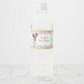 Einwegflaschen Wasserflaschenetikett (Vorderseite)