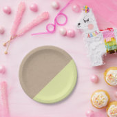 Einwegpapier für Kraft- und Pastellpapiere Pappteller (Party)