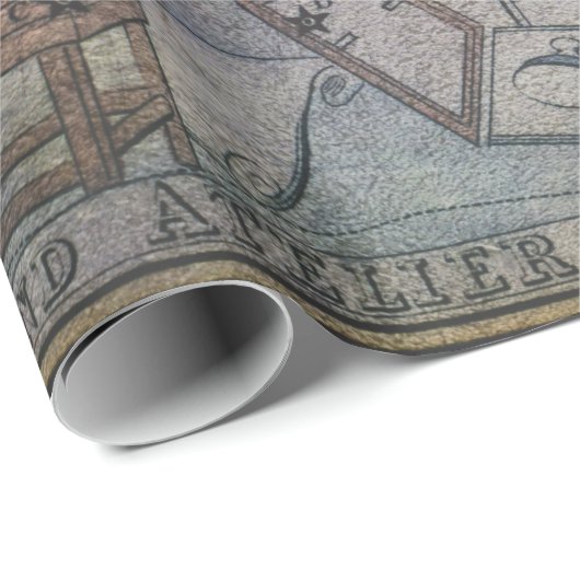 Einwegpapier Geschenkpapier (Rolleneckpunkt)