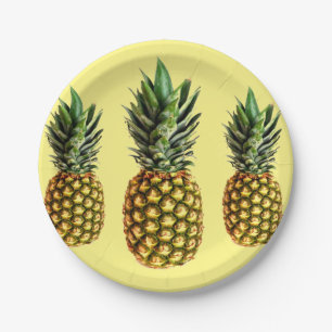 Einwegpapier-Party-Teller für Ananas Pappteller