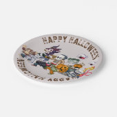 Einwegpapierplatte Pappteller (Schrägansicht)