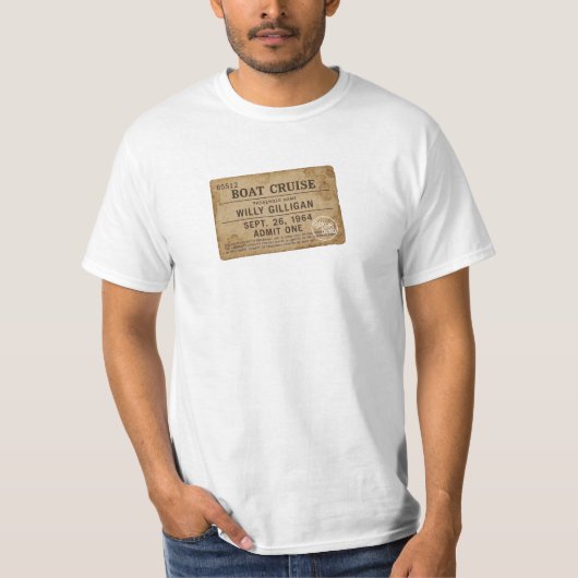 Einwegticket T-Shirt (Vorderseite)