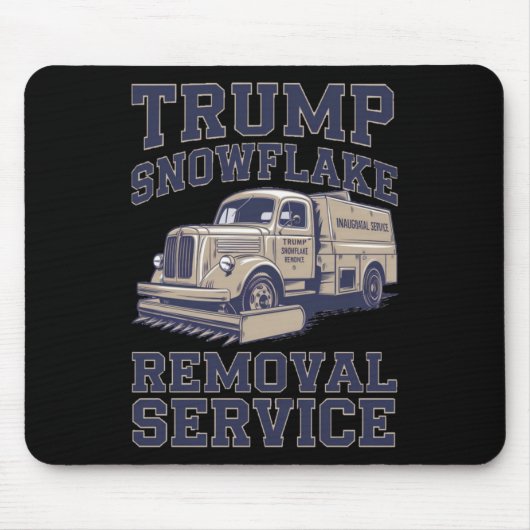 Einweihung 2025 Schneeflocke 1 Mousepad (Vorne)