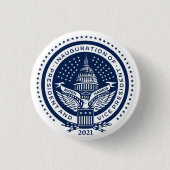 Einweihung des Biden Harris President Button (Vorderseite)