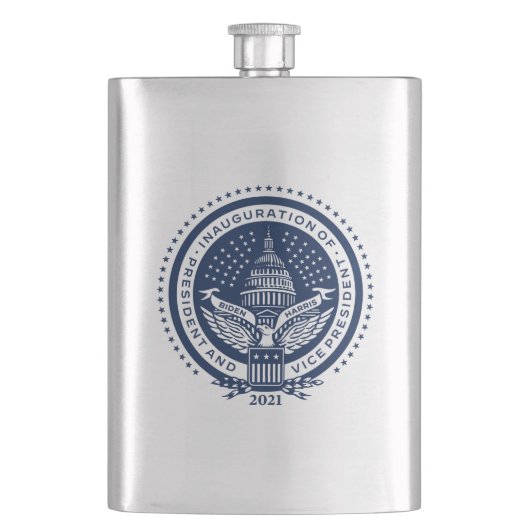 Einweihung des Biden Harris President Flachmann (Vorderseite)