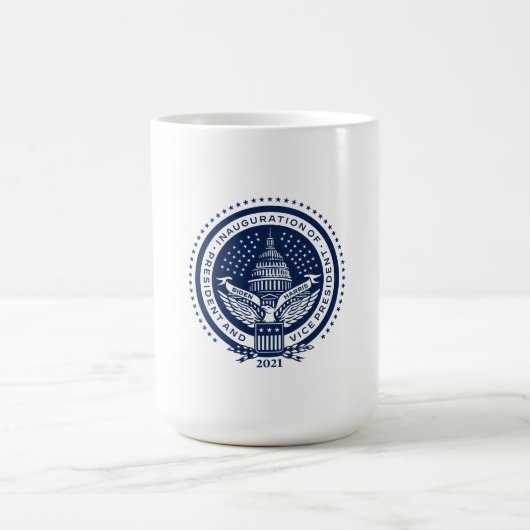 Einweihung des Biden Harris President Kaffeetasse (Mittel)