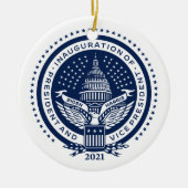 Einweihung des Biden Harris President Keramik Ornament (Vorne)