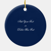 Einweihung des Biden Harris President Keramik Ornament (Hinten)