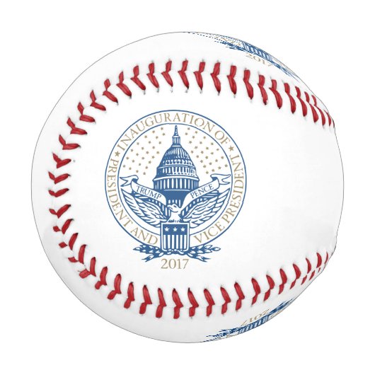 Einweihung des Donald Trump Mike Pence 2017 Logo U Baseball (Vorderseite Links)