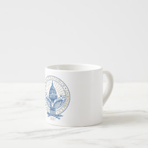 Einweihung des Donald Trump Mike Pence 2017 Logo U Espressotasse