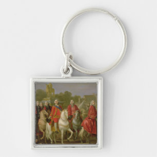 Einweihung des Platzes Louis XV Schlüsselanhänger