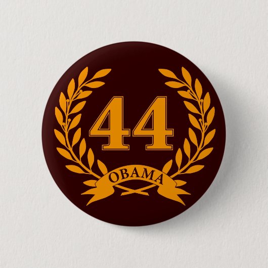Einweihung Obama 44 Button (Vorderseite)