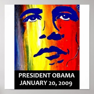 EINWEIHUNG PRÄSIDENTEN-BARACK OBAMA POSTER